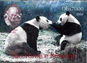 Sir Peter Scott Co-founder of the WWF Pandas