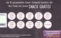 Treuekarte Snack