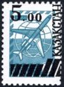 Globe and Jetliner Tu-154 - Surcharge and Overprint
