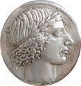 Sicily, Leontinoi tetradrachm, c. 450 - 440 BC