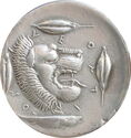 Sicily, Leontinoi tetradrachm, c. 450 - 440 BC