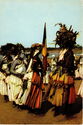 Natives of Arab origin dance for the king