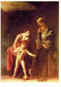 Michelangelo Merisi da Caravaggio. The Palafrenieri Madonna. 1605