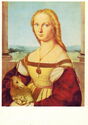 Raphael. Portrait of a Young Woman with a Unicorn. 1505-1506