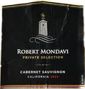 Robert Mondavi Private Collection Cabernet Sauvignon Califor