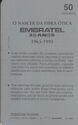 30 Anos Embratel - Fibra Ótica - N 31*H