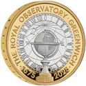 2 Pounds (The Royal Observatory, Greenwich - Silver)