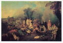 Jean-Antoine Watteau. Bivouac. 1710