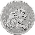10 Pounds (The Lion and The Eagle - Silver 5 Oz. Bullion)