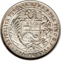 1 Peseta (With Dot after B)