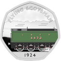50 Pence (Centenary of Flying Scotsman 4472)