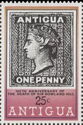 Antigua 1d Stamp of 1863