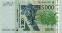 5,000 Francs CFA