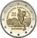 2 Euro (100th anniversary the Ice Hockey European Championship)