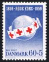 Red Cross symbol encircling the Globe