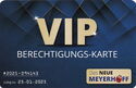 VIP Berechtigungskarte
