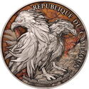 2,000 CFA Francs (Double Headed Eagle, a symbol of power and strength.)