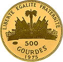 500 Gourdes (Innsbruck and Montreal Olympics of 1976)