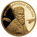 10 Francs (Michelangelo 575th Anniversary)