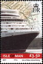 Liner Queen Elizabeth in Panama Canal