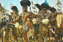 Zulu Dancing, Natal, South Africa.