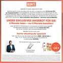 Bunte - 6 Monate lesen + 60€ erhalten