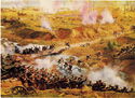 Franz Roubaud. Fragment of the panorama "Battle of Borodino". 1911-1912