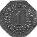 1 Pfennig (Stadtbachspinnerei)