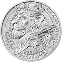 5 Dollars (Czech Lion Silver 2 Oz. Bullion)