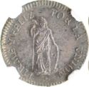 ½ Real (Lima Mint, with Additional M, 10D 20G)