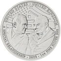 2 Pounds (Churchill and Roosevelt - Bullion)