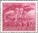 Volkssturm members, eagle
