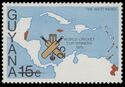 World Cricket Cup 1975 Surcharged
