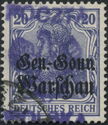 German Occupation of Poland further overprinted