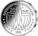20 Euro (International Year of Women 50th anniversary)