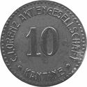 10 Pfennig (C. Lorenz Aktiengesellschaft Kantine)
