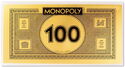 50 Tālā (Monopoly Currency 100$)