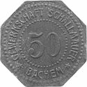 50 Pfennig (Gewerkschaft Schallmauer)
