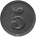 5 Pfennig (F.W. Fuchs)