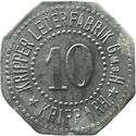 10 Pfennig (Kripper Lederfabrik)