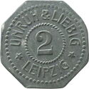 2 Pfennig (Unruh and Liebig)
