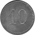 10 Pfennig (Vereinigte Spiegel Fabriken)