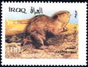 切手:-Eurasian-Beaver-(Castor-fiber)-(イラク)