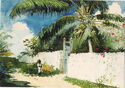Winslow Homer - A Garden in Nassau
