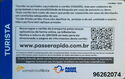 Turista / Passe Rapido
