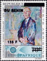 Konrad Adenauer, Oskar Kokoschka overprinted
