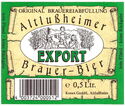 Altlussheimer Brauer-Bier Export