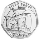 50 Pence (60 Years of the Red Arrows - Edinburgh)