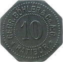 10 Pfennig (Gebr. Böhler & Co. A.G.)