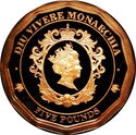 5 Pounds (200th Anniversary of the Modern Sovereign, Twelve-Sided)